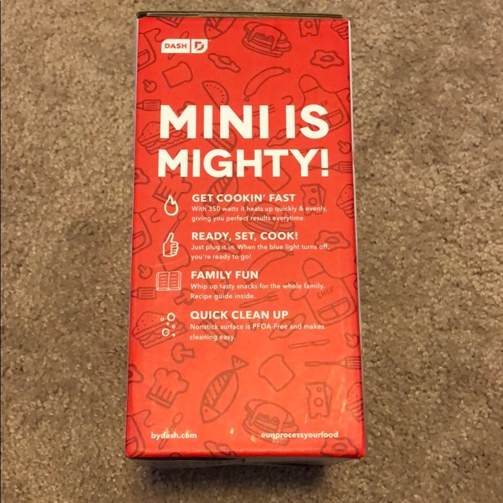 2/$25 💗mini griddle - Picture 2 of 3